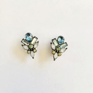 BaubleBar Blue Crystal Earrings